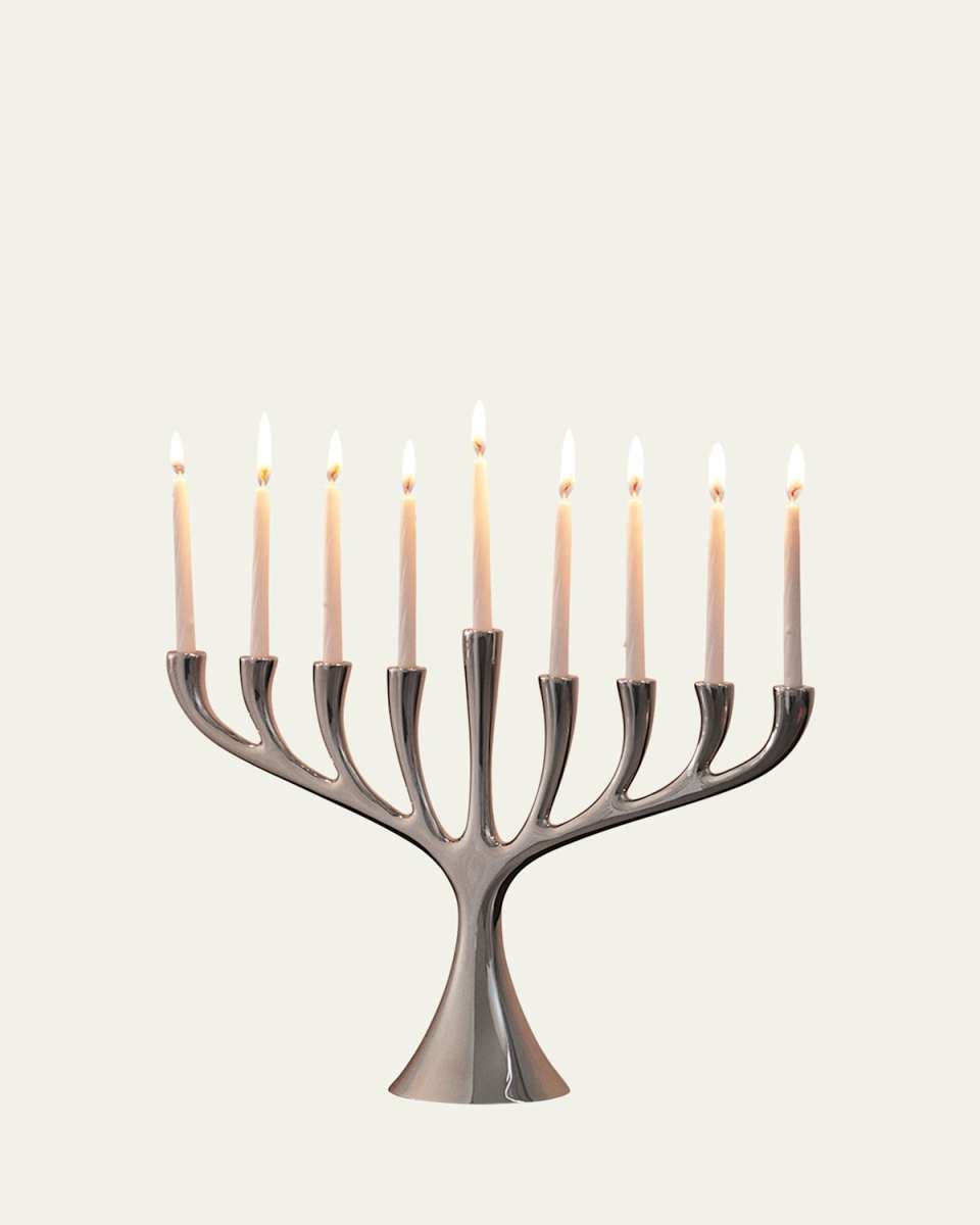 Cobra Stainless Steel Hanukkah Menorah